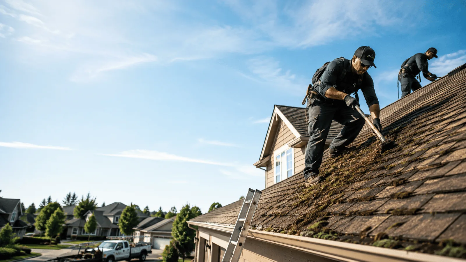 Roof Moss Removal in Walker, LA near me